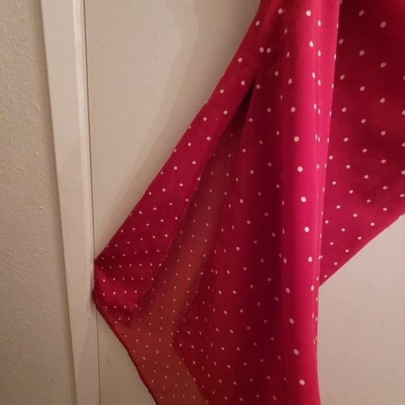 Red Polka Dot Kathie Lee Collection Skirt - Picture 3 of 6